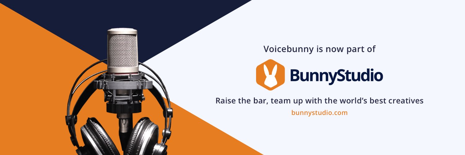 Voicebunny is now part of Bunny Studio banner