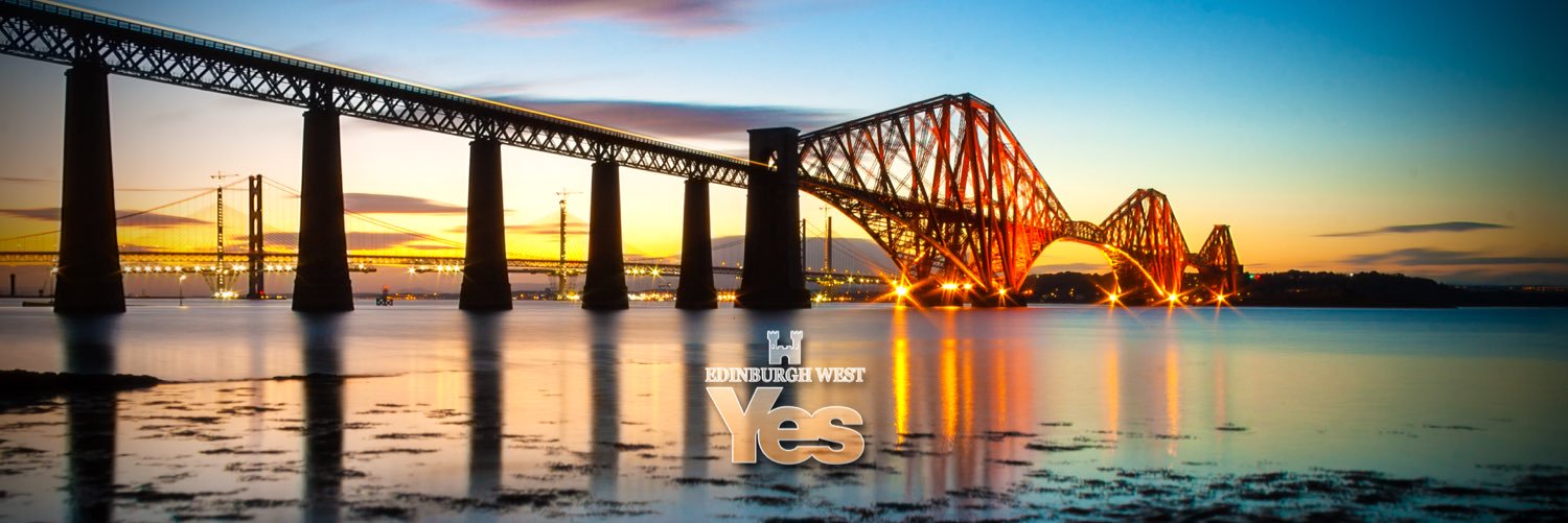 Yes Edinburgh West banner