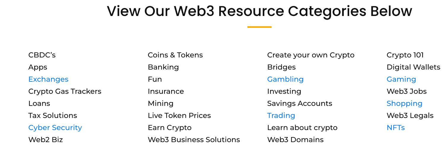 Spendingcrypto.com - FREE WEB3 Resource Directory! banner