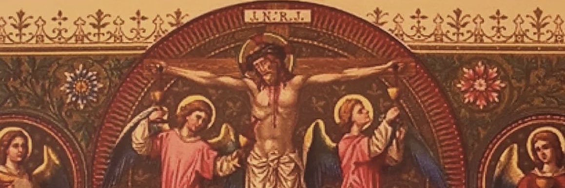 Father V's banner