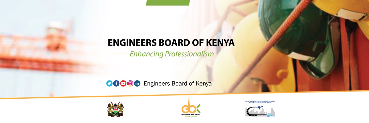 Engineers Board of Kenya's banner