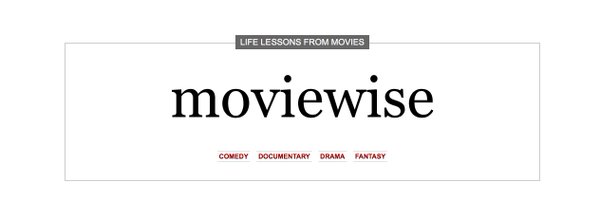 Life Lessons From Movies 🎟️ Profile Banner