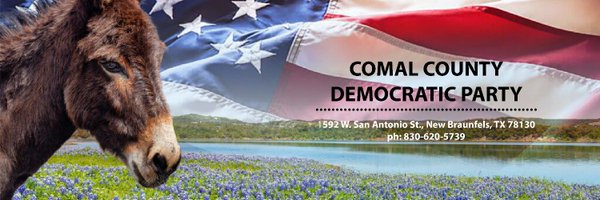 Comal County Democratic Party Profile Banner