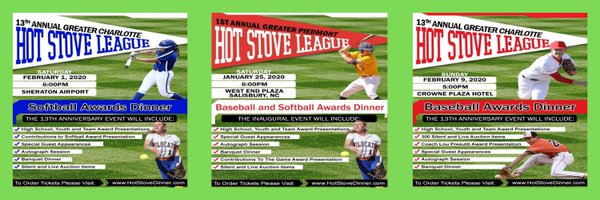 Hot Stove League Baseball and Softball Awards Profile Banner