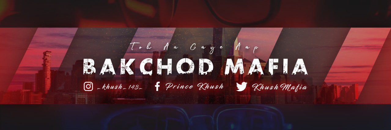 khushmafia's profile banner image