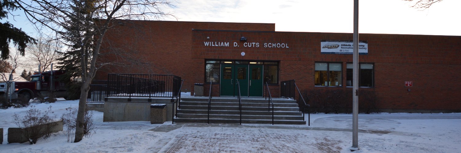 W.D. Cuts School banner