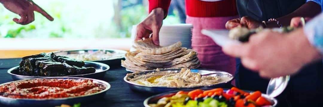 Refugee Café banner