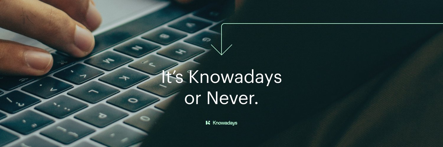 Knowadays banner