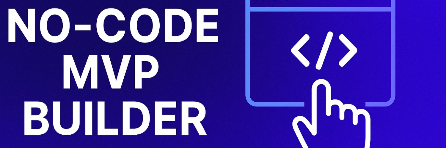 no_code_mvp's profile banner image