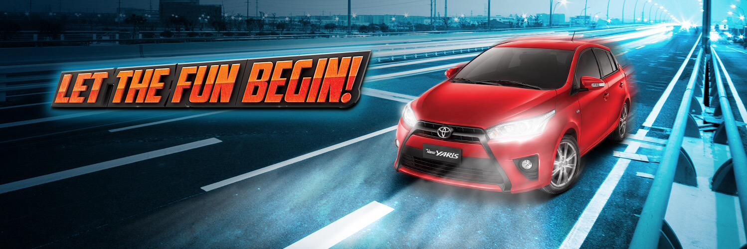 Toyota Yaris banner