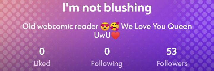 IAmNotBlushing's profile banner image