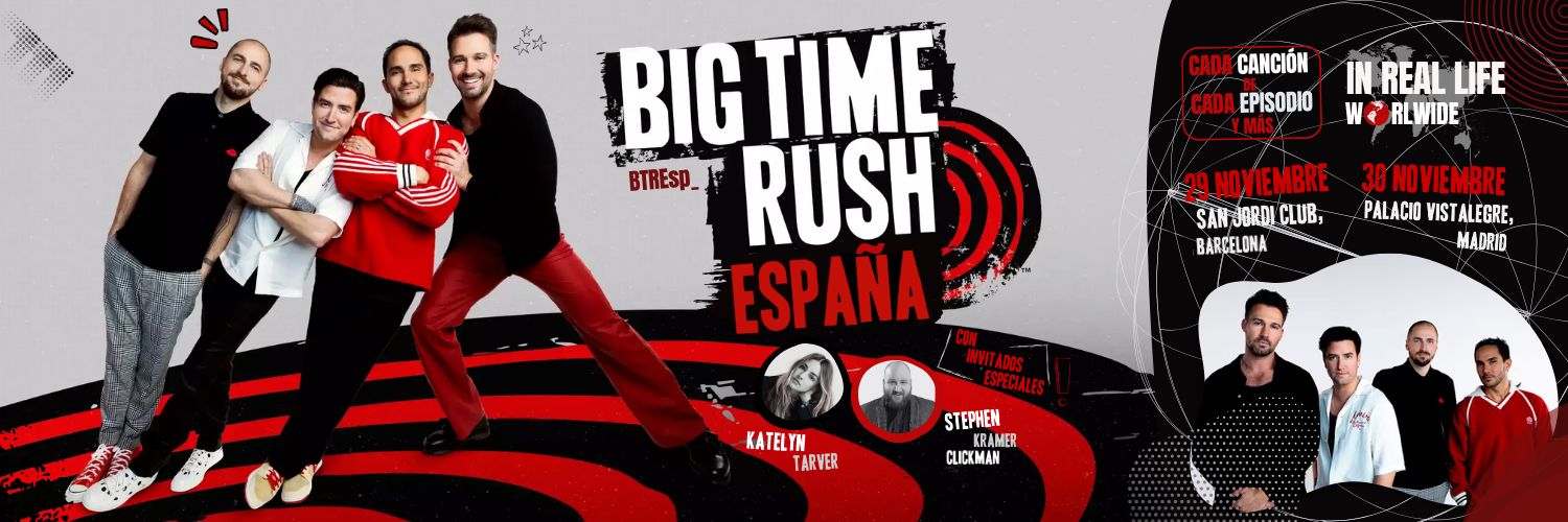 Big Time Rush España banner