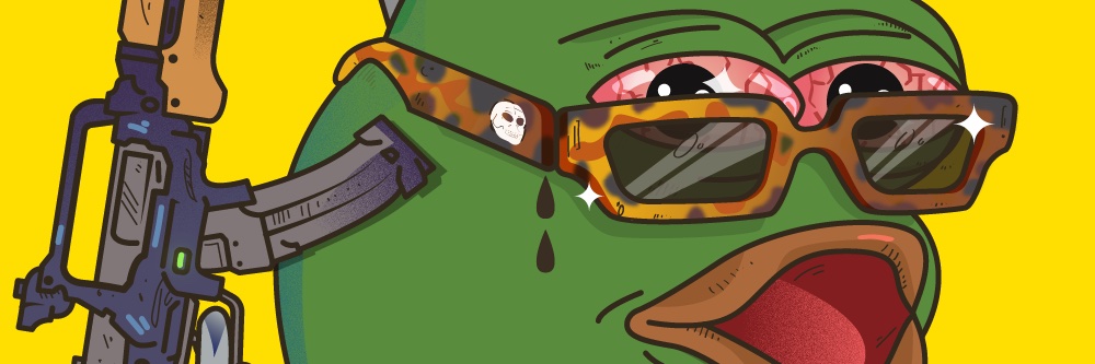 Green Visor Guy banner