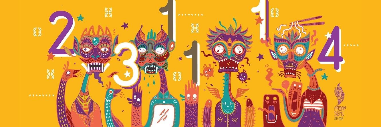 Pasar Seni ITB 2014 banner