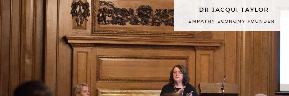 Dr Jacqui Taylor | Empathy Economy Founder banner