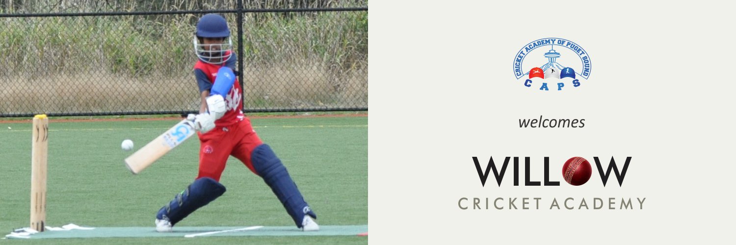 Major League Cricket Academy Seattle banner