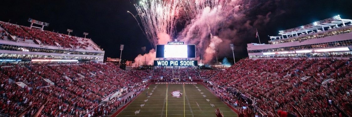 Woo Pig Razorbacks banner