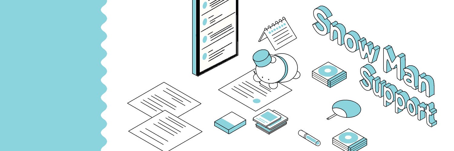 Snow Man Support banner