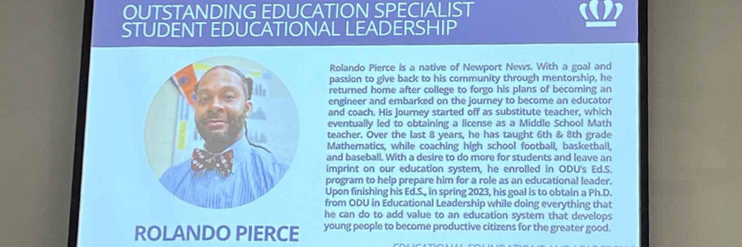 Rolando “Ro” Pierce banner