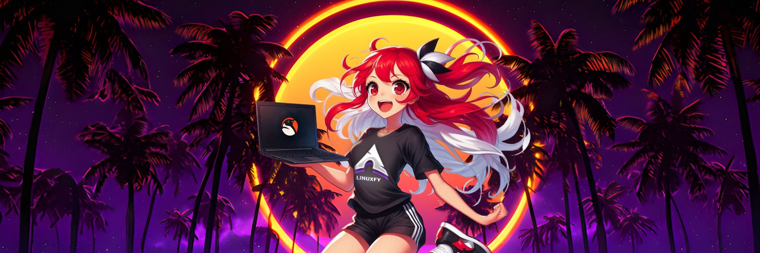 linuxfy's profile banner image