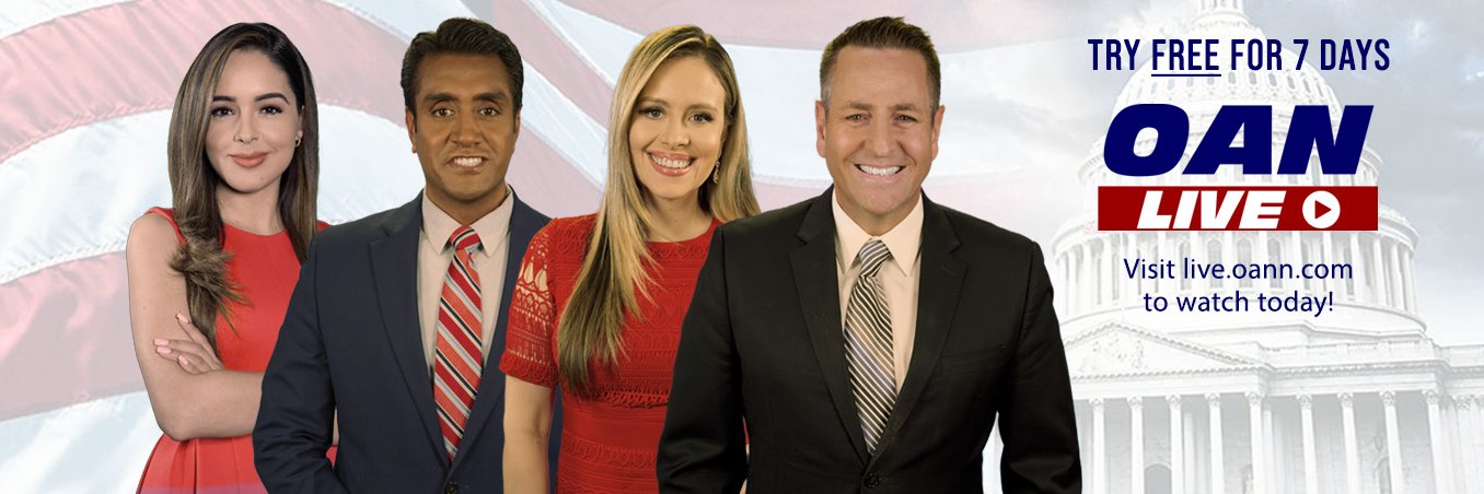 One America News's banner
