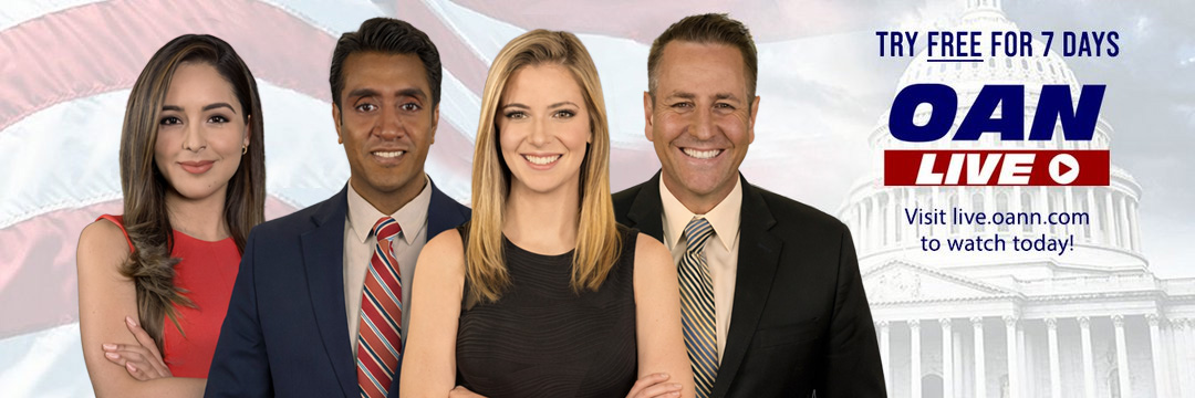 One America News banner