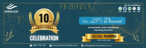 PremiumCleanNZ Profile Banner