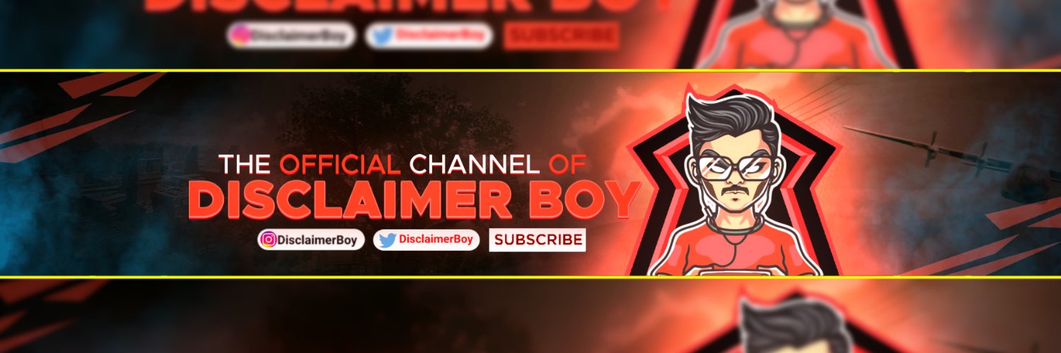 DisclaimerBoy's profile banner image