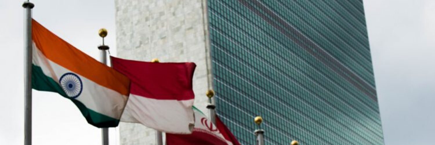 India in United Nations banner