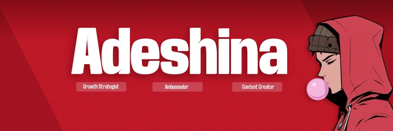Adeshina 🕸️'s banner
