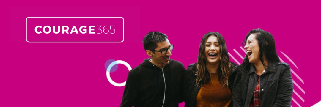 Courage 365 banner