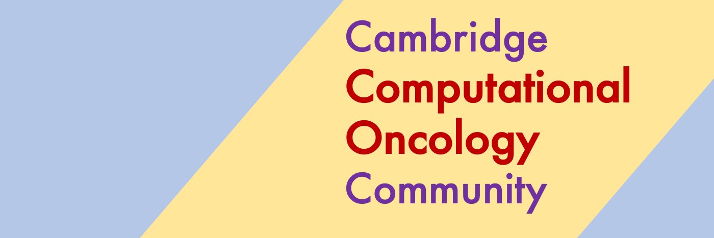 Cambridge Computational Oncology banner