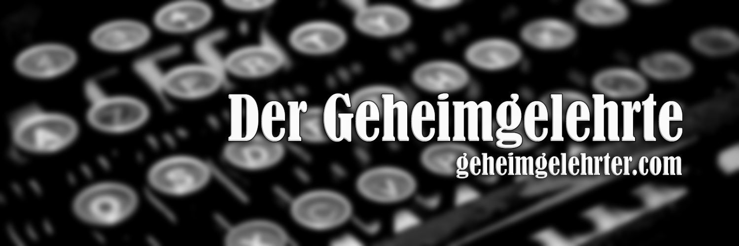 Der Geheimgelehrte's banner