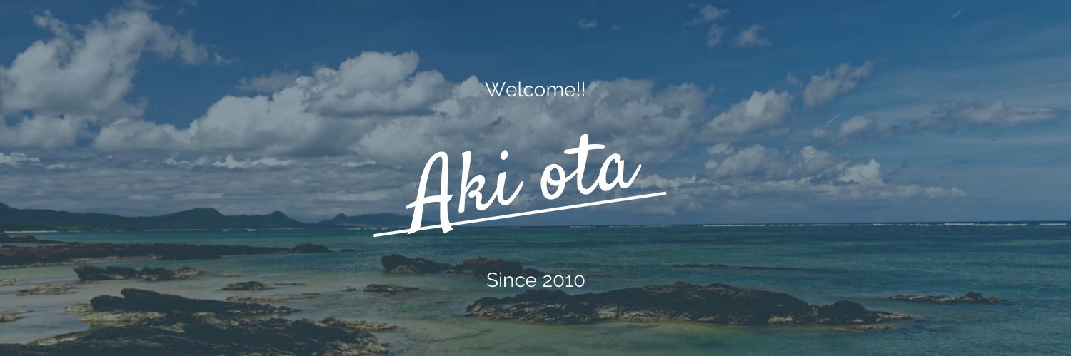 aki_ota's profile banner image