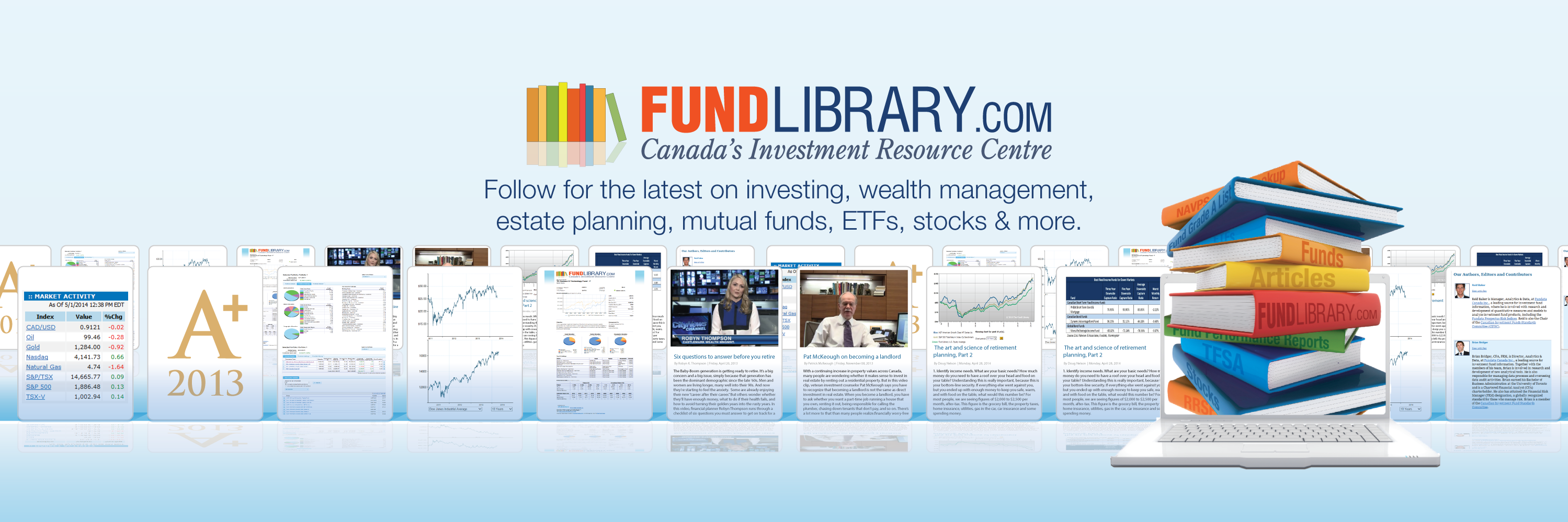 FundLibrary's profile banner image