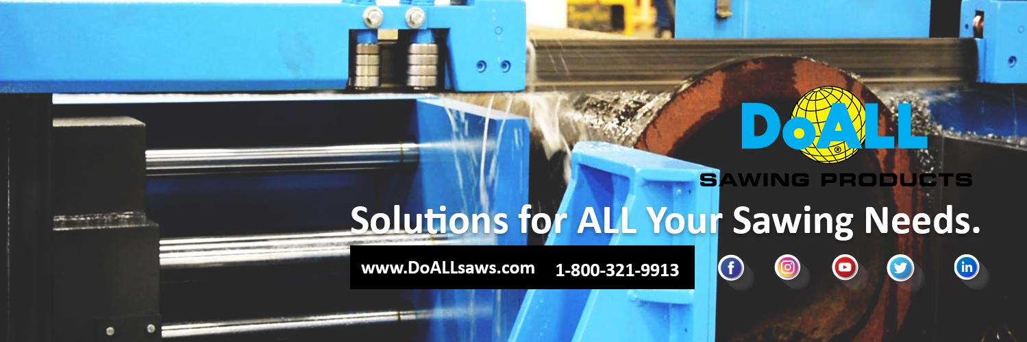 DoALL Sawing Products banner