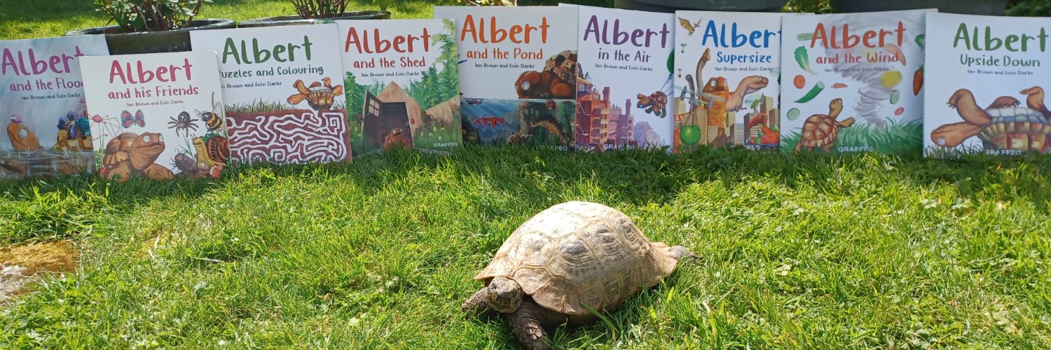 ALBERT the tortoise® banner