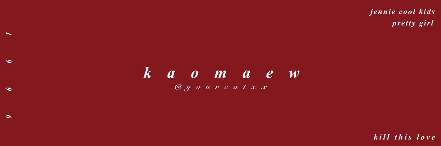 kao - maew banner