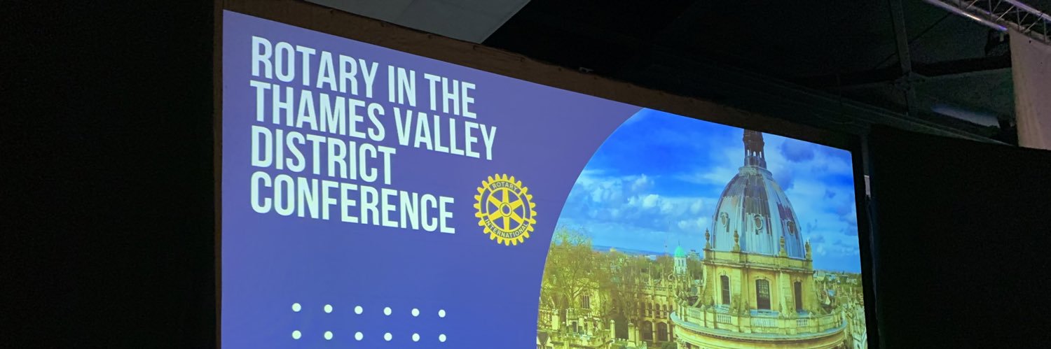 Rotary in the Thames Valley Conference banner