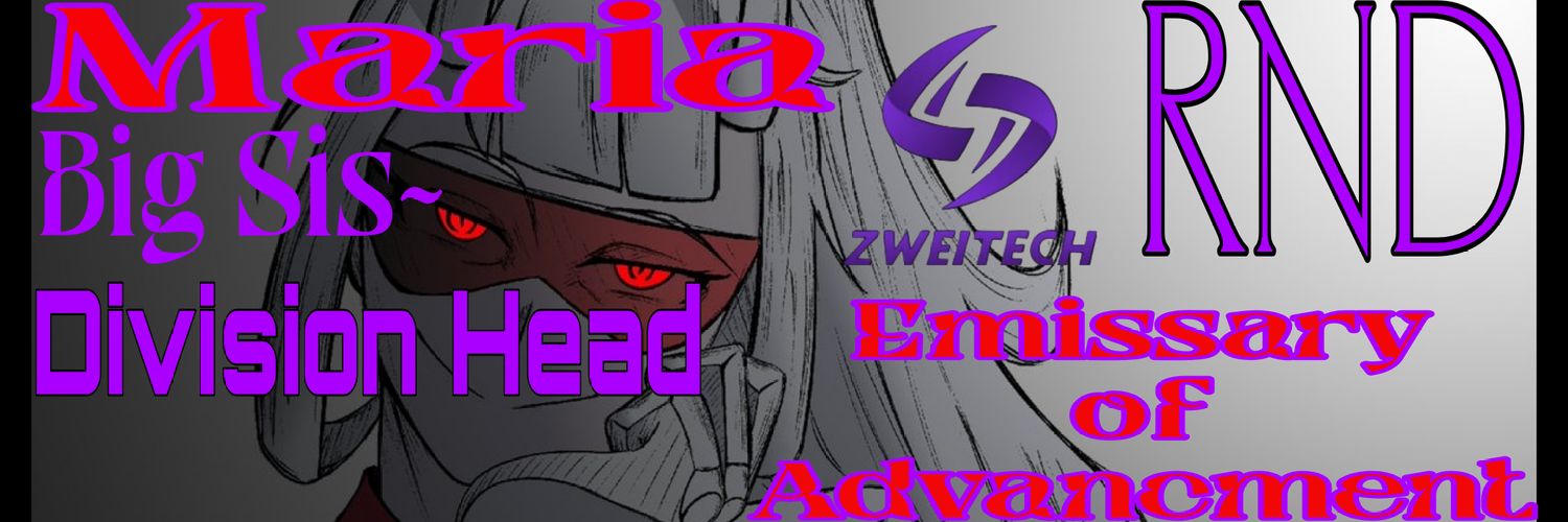 Maria, Emissary of Advancement banner