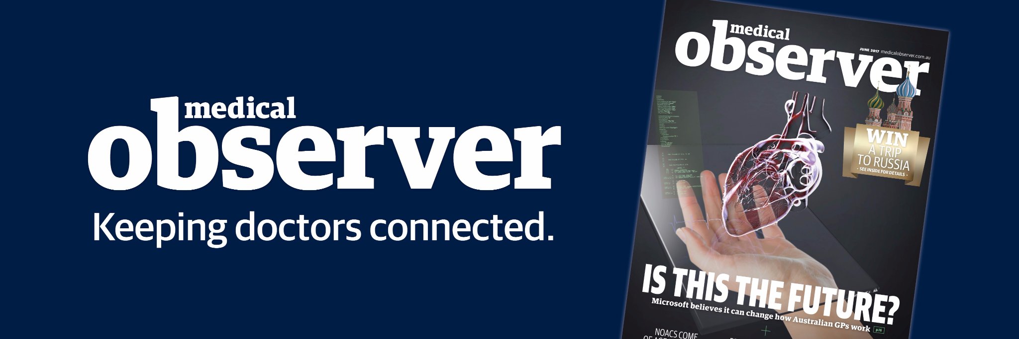 MedObserver's profile banner image
