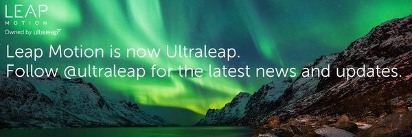 LeapMotion Profile Banner