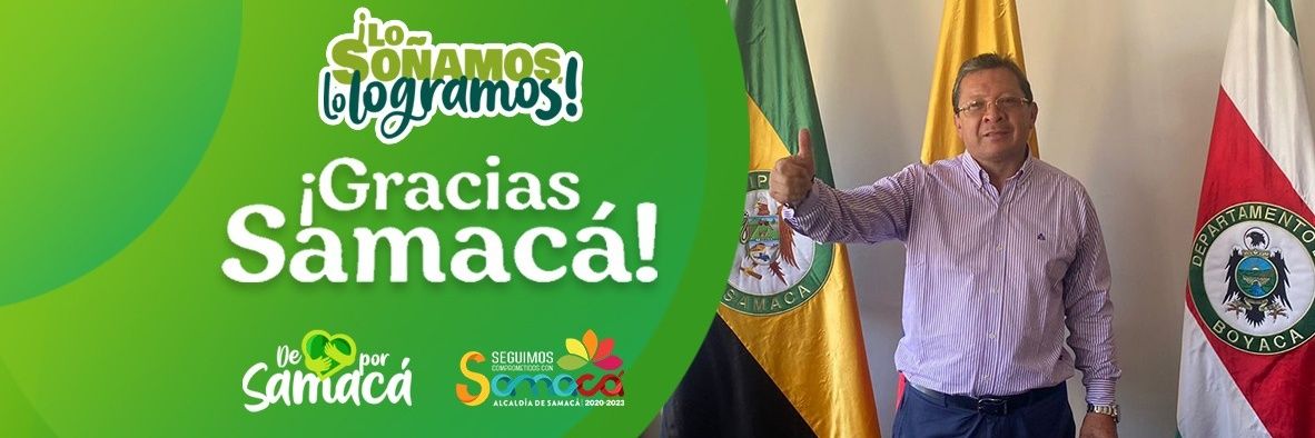 Alcaldía de Samacá banner