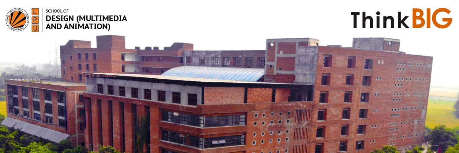 LPU Multimedia and Animation banner