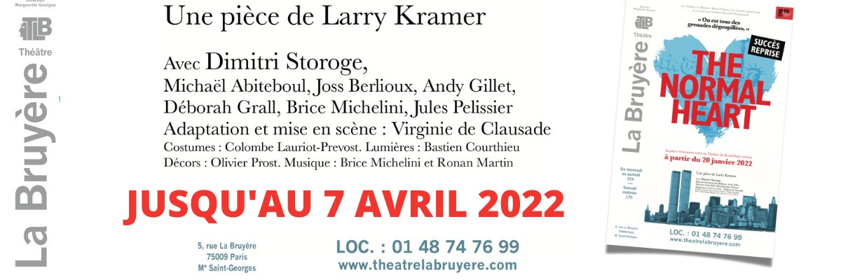 The Normal Heart France banner