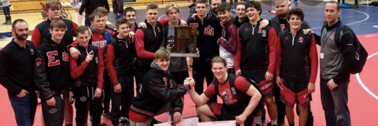 EC Trojan Wrestling banner