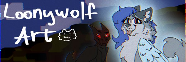 Loonywolf_Art 🎗 Profile Banner