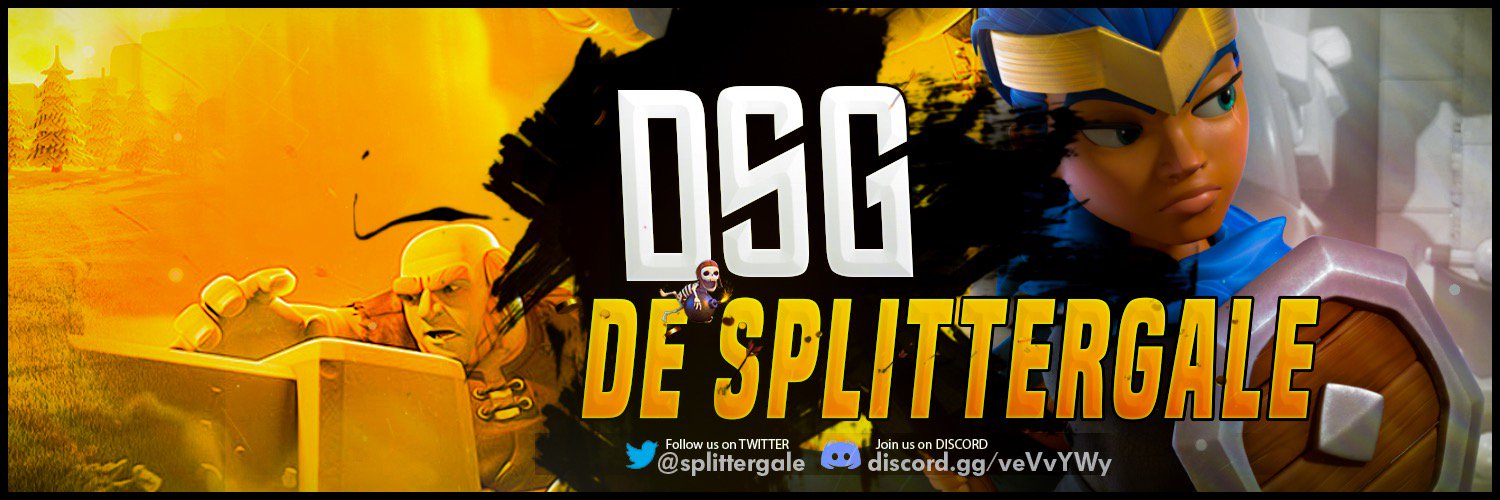 De Splittergale banner