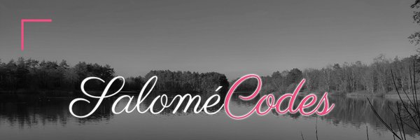 SalomeCodes Profile Banner