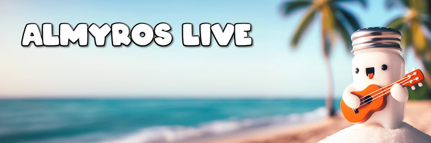 𝐀𝐥𝐦𝐲𝐫𝐨𝐬Live - Twitch 🧂 banner